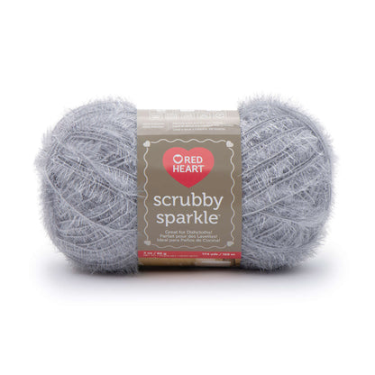 Red Heart Scrubby Sparkle Yarn Oyster