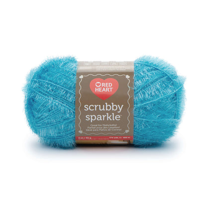 Red Heart Scrubby Sparkle Yarn Icepop