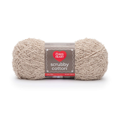 Red Heart Scrubby Cotton Yarn - Discontinued Shades Tan