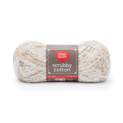 Red Heart Scrubby Cotton Yarn - Discontinued Shades Oatmeal