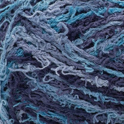 Red Heart Scrubby Cotton Yarn - Discontinued Shades Calm Print