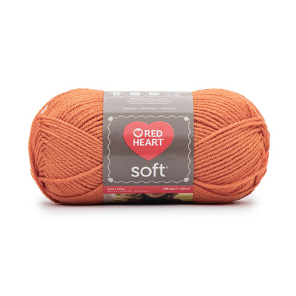 Red Heart Soft Yarn (283g/10oz) - Clearance Shades Tangerine
