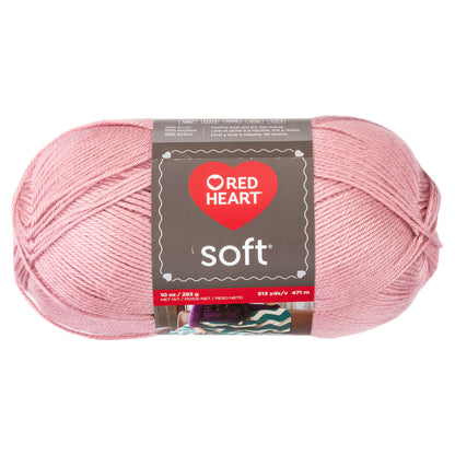 Red Heart Soft Yarn (283g/10oz) - Clearance Shades Rose Blush