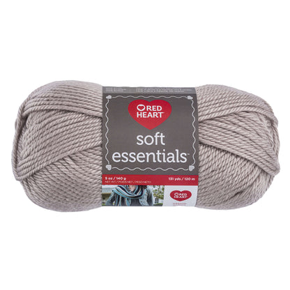 Red Heart Soft Essentials Yarn - Discontinued Shades Essentials Biscuit