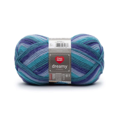 Red Heart Dreamy Stripes Yarn - Discontinued Shades Caribbean