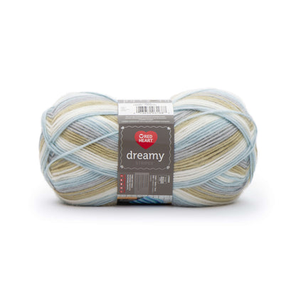 Red Heart Dreamy Stripes Yarn - Discontinued Shades Calm Breeze