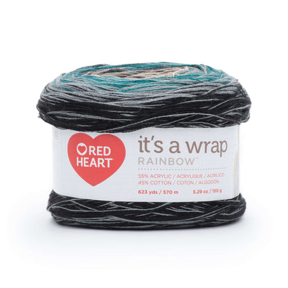 Red Heart It's a Wrap Rainbow Yarn - Discontinued Shades Couture