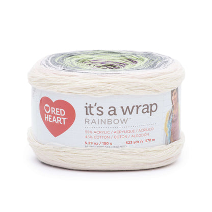Red Heart It's a Wrap Rainbow Yarn - Discontinued Shades Whisper