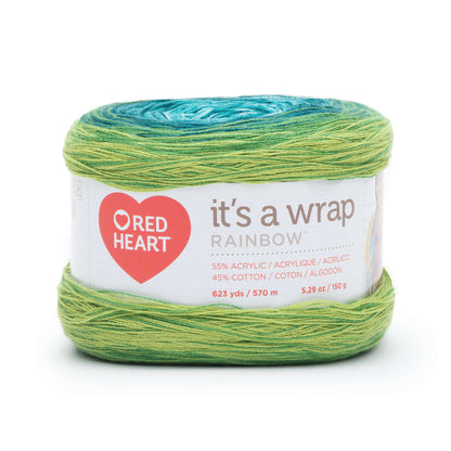 Red Heart It's a Wrap Rainbow Yarn - Discontinued Shades Seaglass