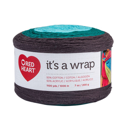 Red Heart It's a Wrap Yarn - Discontinued Shades Action