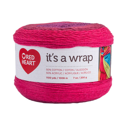 Red Heart It's a Wrap Yarn - Discontinued Shades Romance