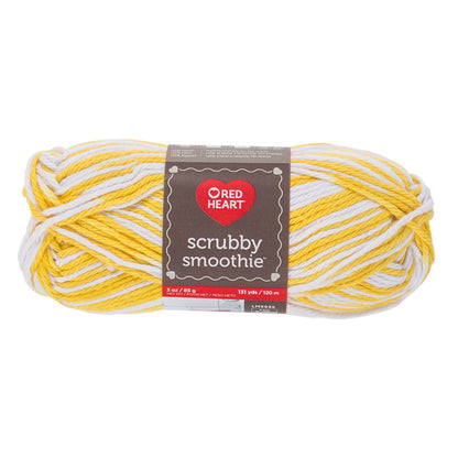 Red Heart Scrubby Smoothie Yarn - Discontinued Shades Sunshine
