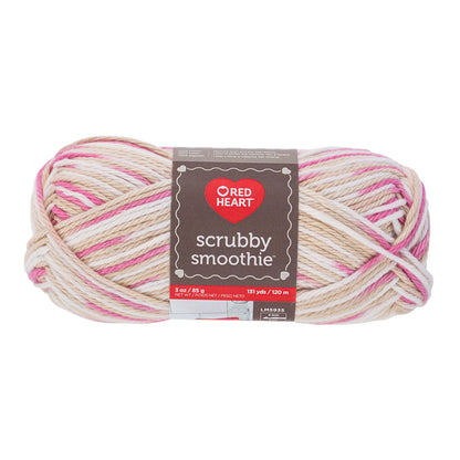 Red Heart Scrubby Smoothie Yarn - Discontinued Shades Neopolitan