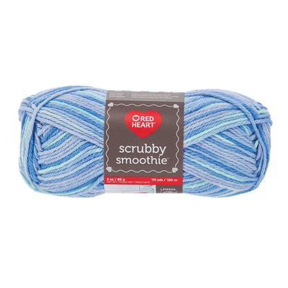 Red Heart Scrubby Smoothie Yarn - Discontinued Shades Ocean