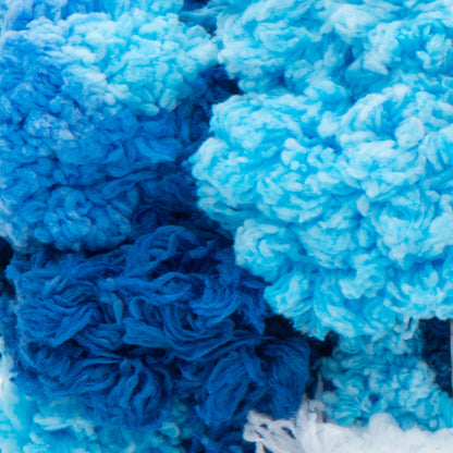 Red Heart Pomp-a-Doodle Yarn - Discontinued Shades Bluesy