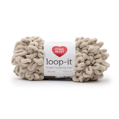 Red Heart Loop-It Yarn - Discontinued Shades No Tan Lines