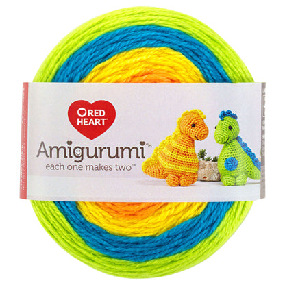 Red Heart Amigurumi Yarn - Discontinued Shades Dinosaur