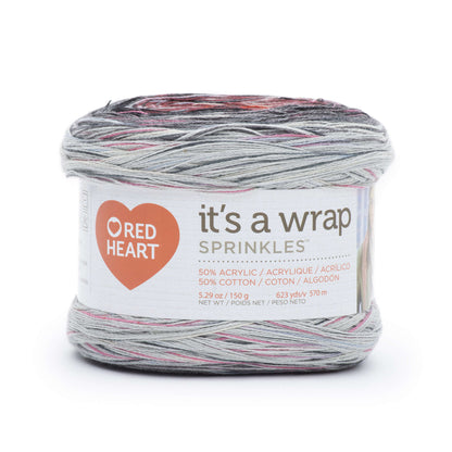 Red Heart It's a Wrap Sprinkles Yarn (150g/5.3oz) - Discontinued Shades Red Velvet