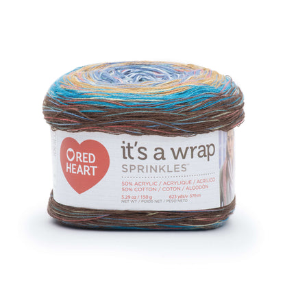 Red Heart It's a Wrap Sprinkles Yarn (150g/5.3oz) - Discontinued Shades Blueberry Tart