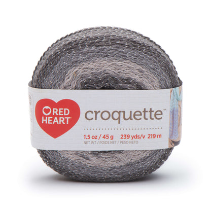 Red Heart Croquette Yarn - Discontinued Shades Titanium