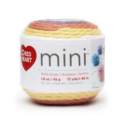 Red Heart Mini Yarn - Discontinued Shades Wildflower