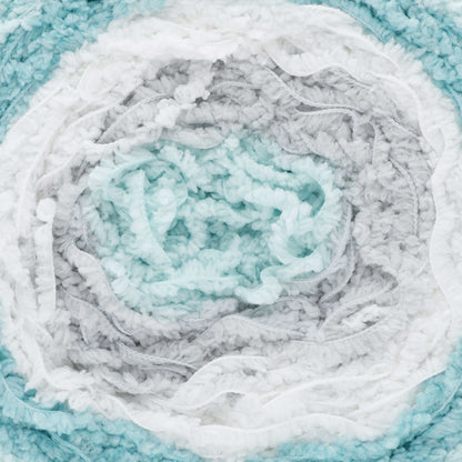Red Heart Fleece Hugs Yarn - Discontinued Shades Blue Jay