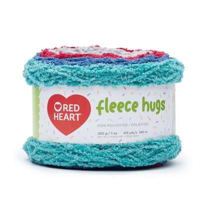 Red Heart Fleece Hugs Yarn - Discontinued Shades Airplane
