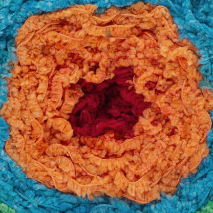 Red Heart Fleece Hugs Yarn - Discontinued Shades Jungle