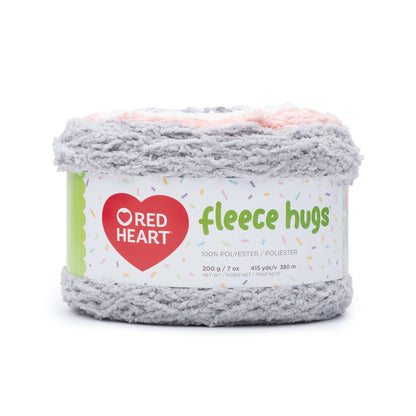 Red Heart Fleece Hugs Yarn - Discontinued Shades Elephant