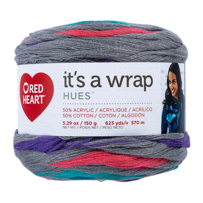 Red Heart It's A Wrap Hues Yarn - Discontinued Shades Mosaic