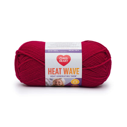 Red Heart Heat Wave Yarn - Discontinued Shades Red Hot