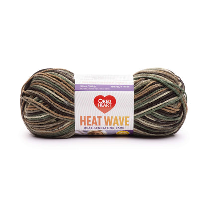 Red Heart Heat Wave Yarn - Discontinued Shades Campfire