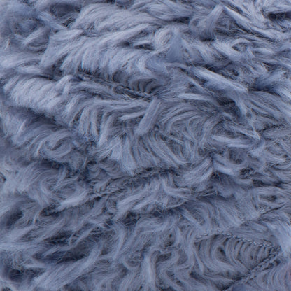 Red Heart Hygge Fur Yarn - Discontinued Shades Slate Blue