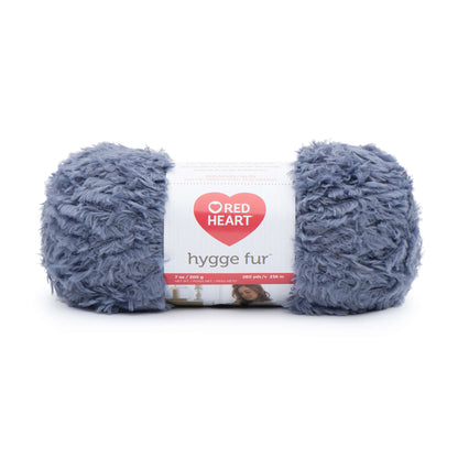 Red Heart Hygge Fur Yarn - Discontinued Shades Slate Blue