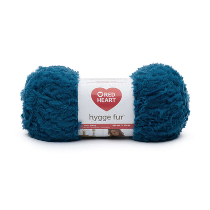 Red Heart Hygge Fur Yarn - Discontinued Shades Peacock