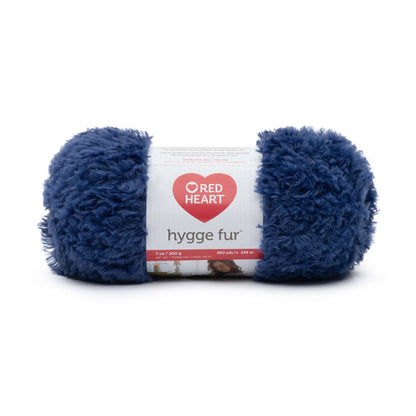Red Heart Hygge Fur Yarn - Discontinued Shades Blue Mist