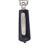 Silver & Black Rubber
