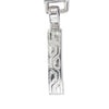 Silver Embossed Aztec