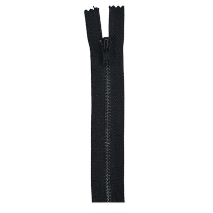 Coats & Clark All Purpose Metal Zippers - 9 inches Black
