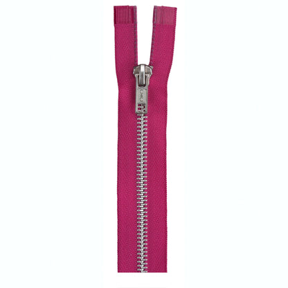 Coats & Clark Fashion Metal Closed End Aluminum Zippers 7"