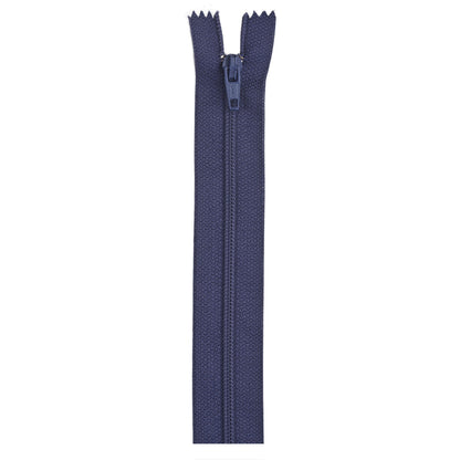 Coats & Clark Polyester Trouser Zippers - 11 inches - Clearance Shades Navy
