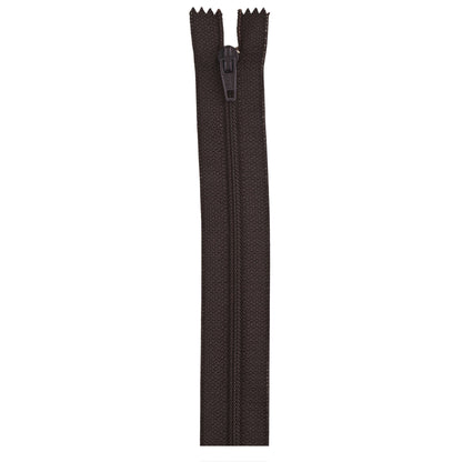 Coats & Clark Polyester Trouser Zippers - 11 inches - Clearance Shades Dogwood