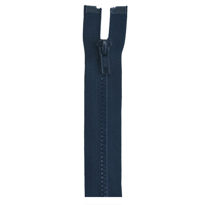 Coats & Clark Sport Separating Zippers - 22 inches Navy