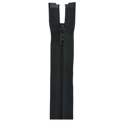 Coats & Clark Sport Separating Zippers - 12 inches Black