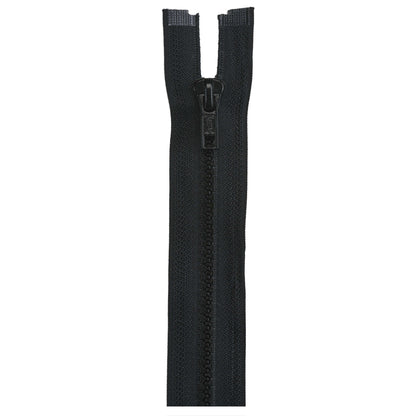 Coats & Clark Sport Closed End Zippers - 5 inches Black