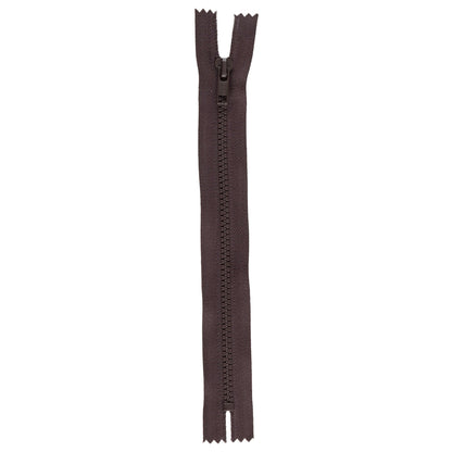 Coats & Clark Sport Closed End Zippers - 9 inches Cloister Brown