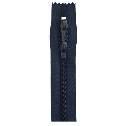 Coats & Clark Purse Zippers - 12 inches Navy