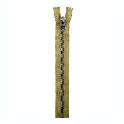 Coats & Clark Closed End Zippers Okra