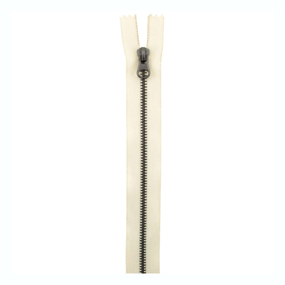 Coats & Clark Closed End Zippers Natural