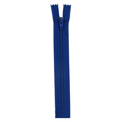 Coats & Clark Polyester All Purpose Zippers 7" - Clearance Shades Blue Ribbon